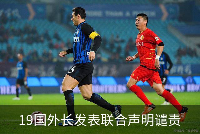 19国外长发表联合声明谴责
